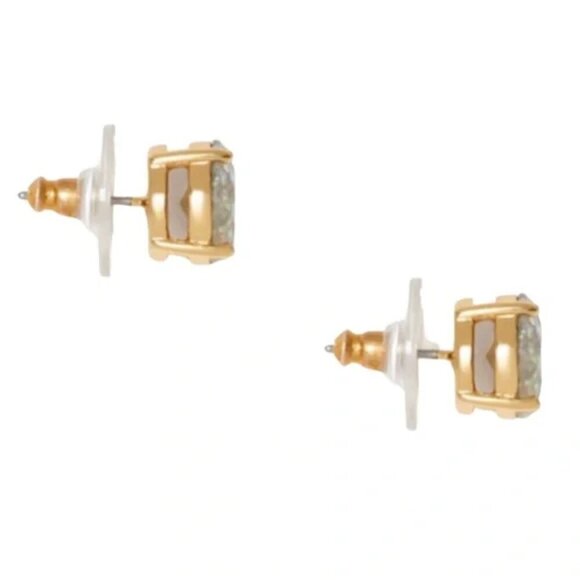 KATE SPADE • Opal Glitter Gumdrop Earrings - Picture 2 of 5